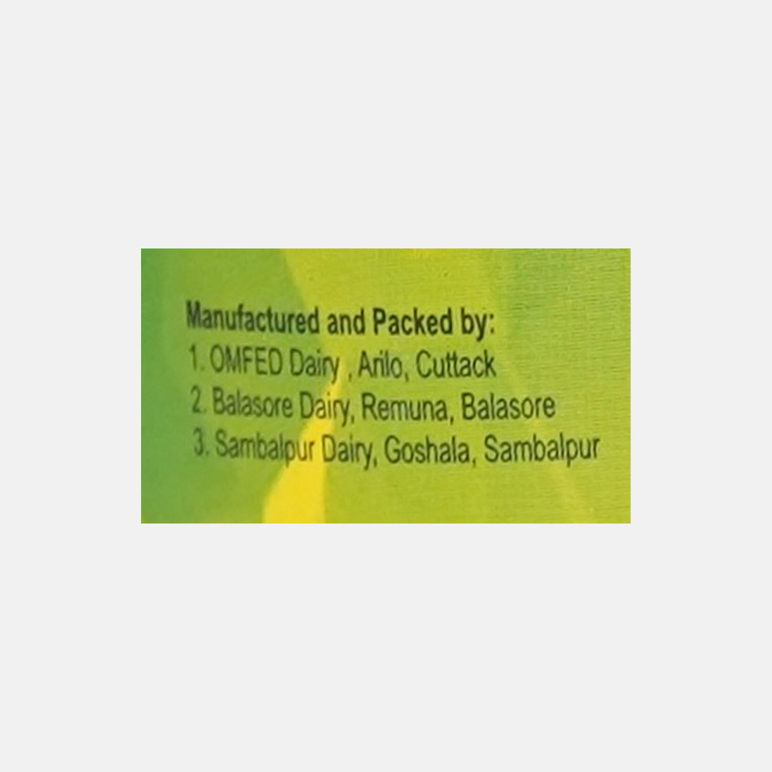 Omfed Ghee
