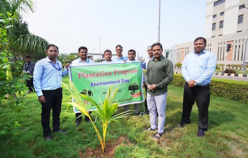 Highlights from the Plantation Programme on World Environment Day at OMFED Dairy Plant, Arilo, Cuttack