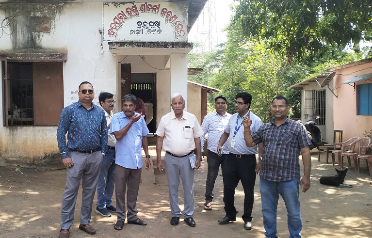 Visit of Dr. Rishipal Singh to Brahmapura BMC Visit of Dr. Rishipal Singh to Brahmapura BMC