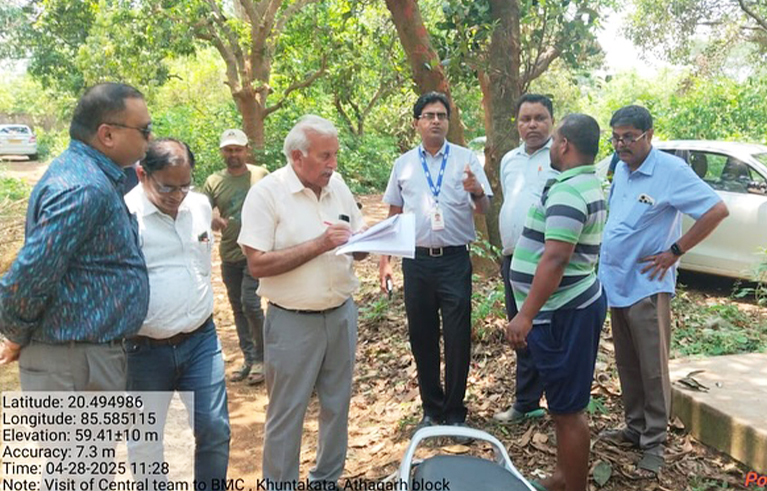 Visit of Dr. Rishipal Singh to Brahmapura BMC Visit of Dr. Rishipal Singh to Brahmapura BMC