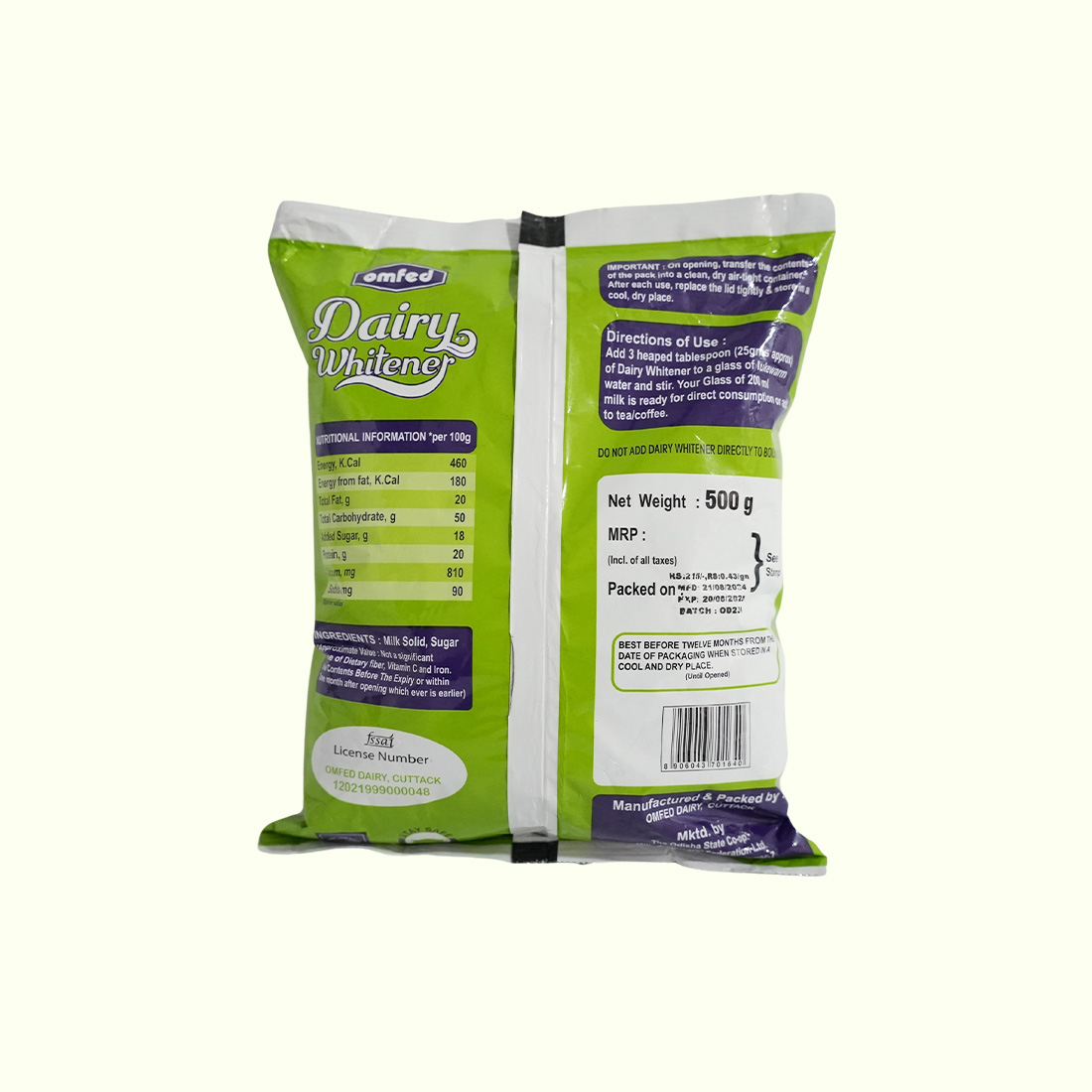 Dairy Whitener