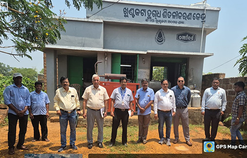 Visit of National Level Monitoring Team led by Dr. Rishipal Singh to OMFED & verification of assets created under NPDD Visit of National Level Monitoring Team led by Dr. Rishipal Singh to OMFED & verification of assets created under NPDD
