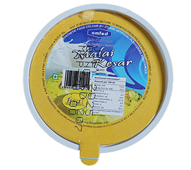Malai Kesar Ice Cream (Cup)