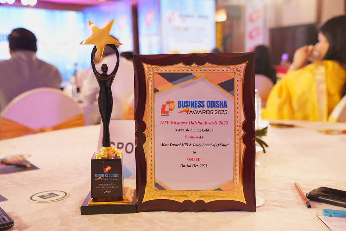 Most-Trusted-Milk-and-Dairy-Brand-of-Odisha-2 Odisha Award