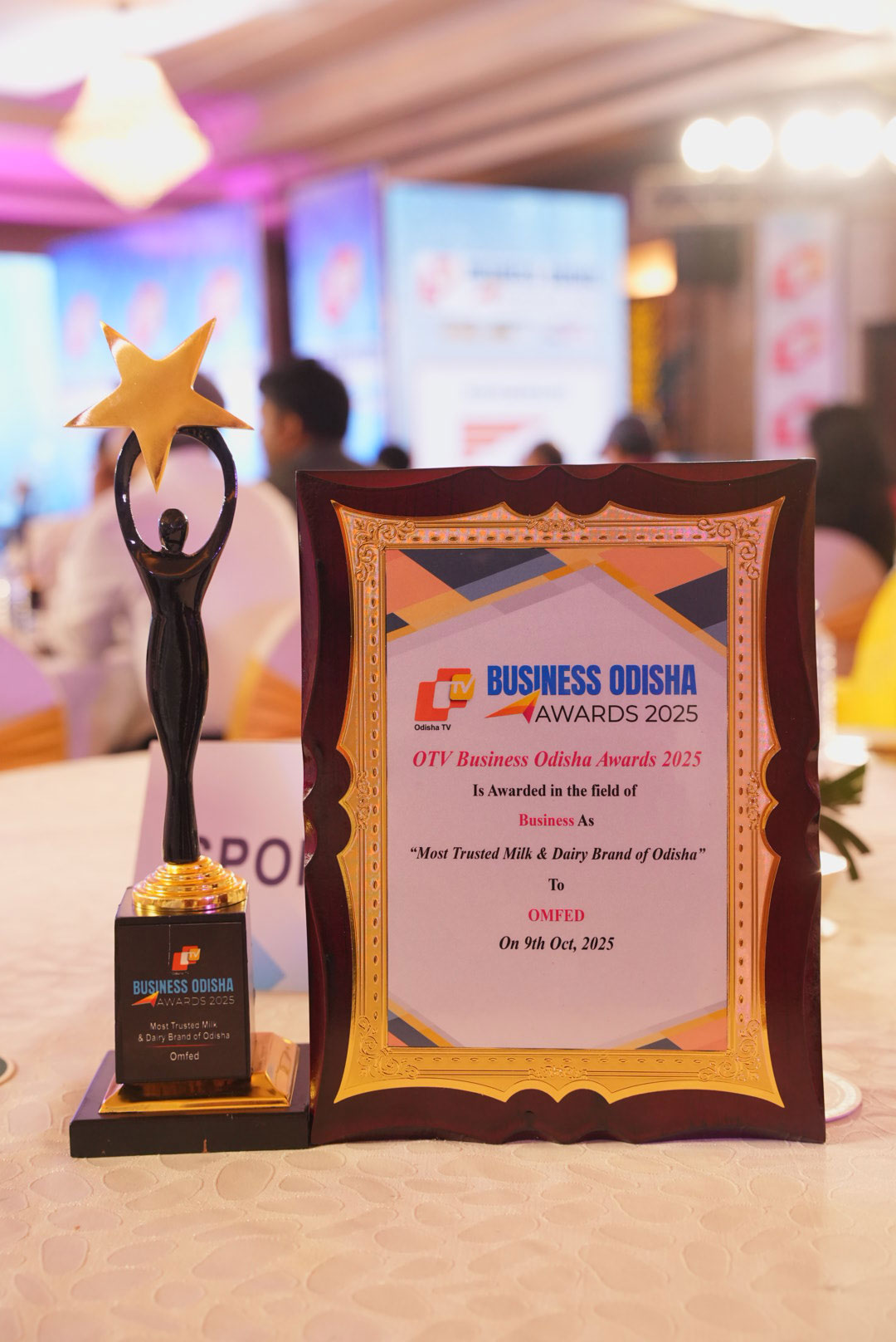 Most-Trusted-Milk-and-Dairy-Brand-of-Odisha-3 Odisha Award