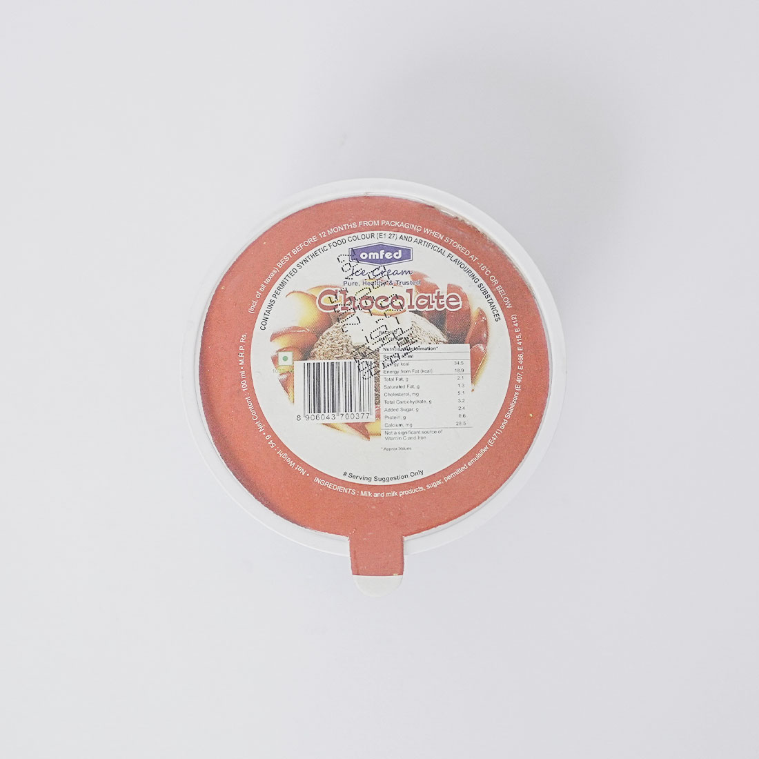 Chocolate Ice Cream (Cup)
