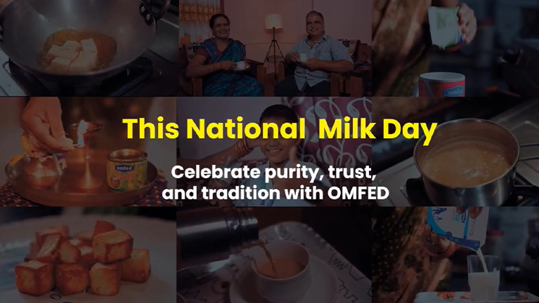 Celebrating National Milk Day with OMFED
