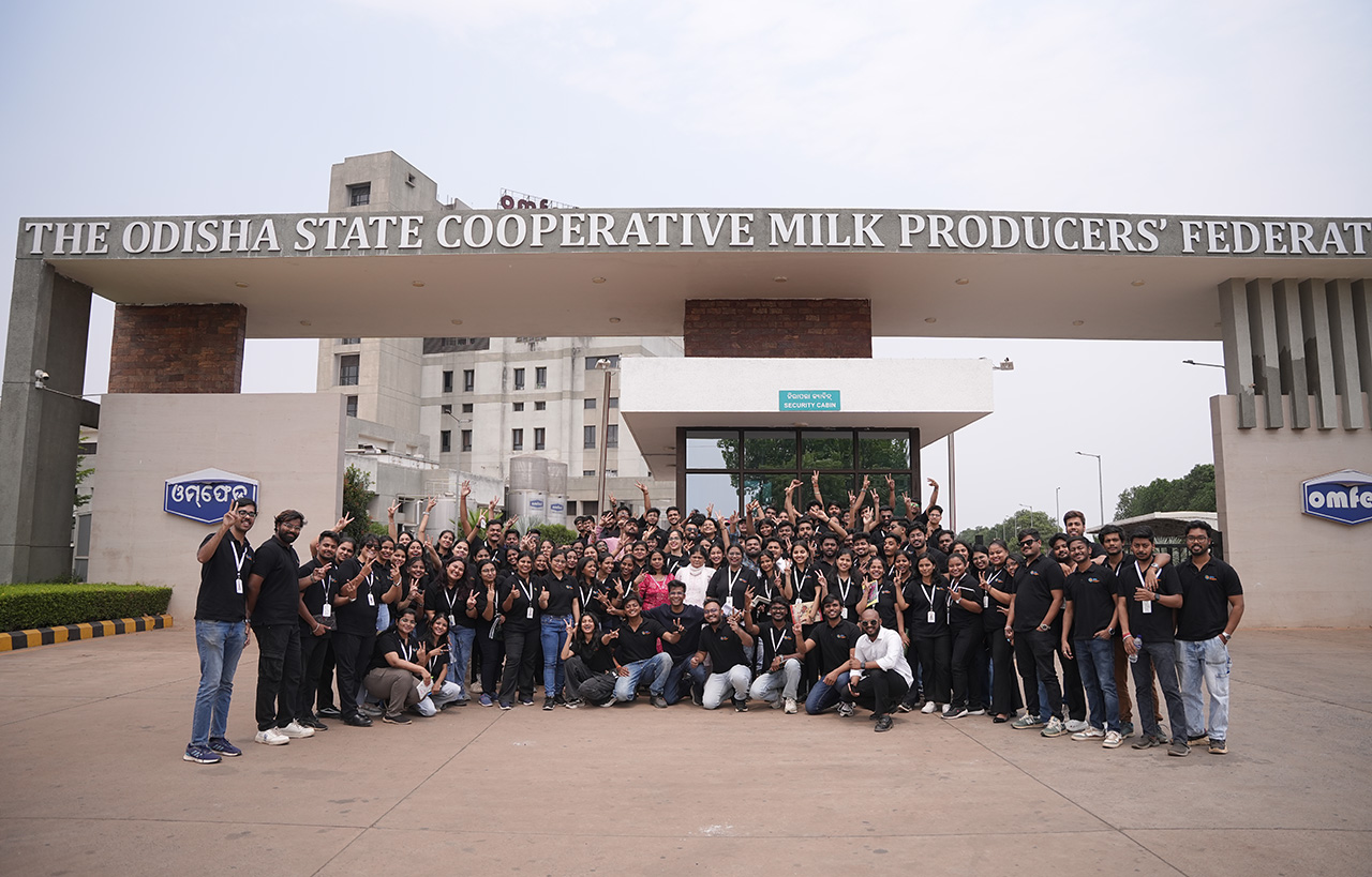 OMFED Hosts Industrial Visit for Birla School of Management Students