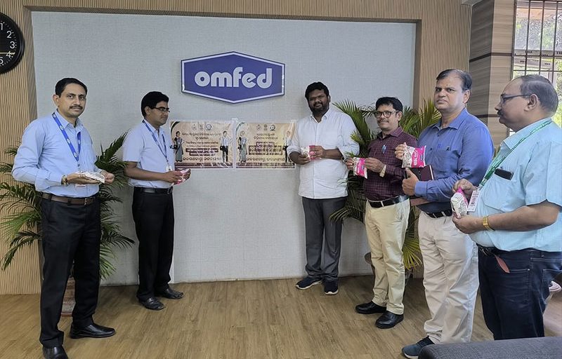 OMFED Premium Milk Packets Carry Census Awareness Message