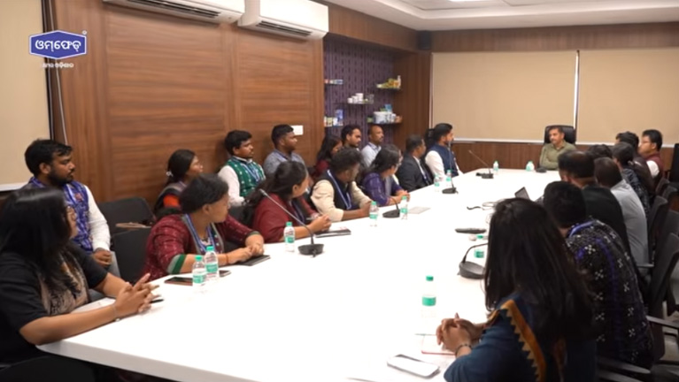 OAS ( DR-2023) Batch Officer Trainees visit ‪omfed milk of odisha‬